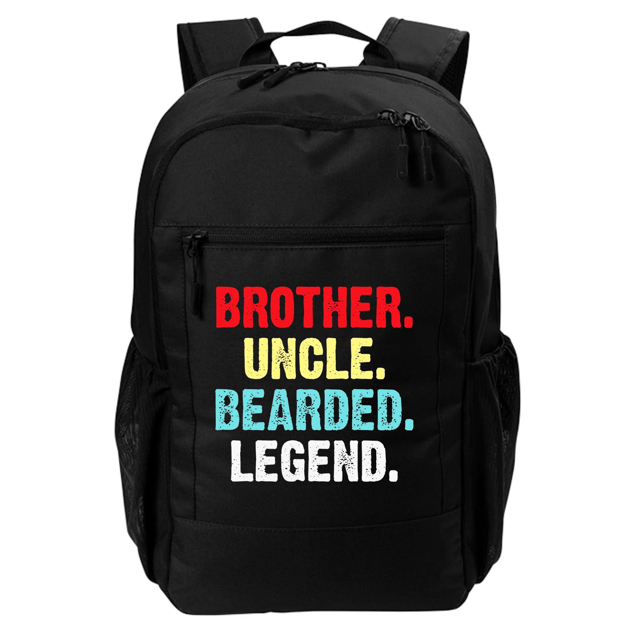 Men Bearded Brother Uncle Beard Legend Backpack