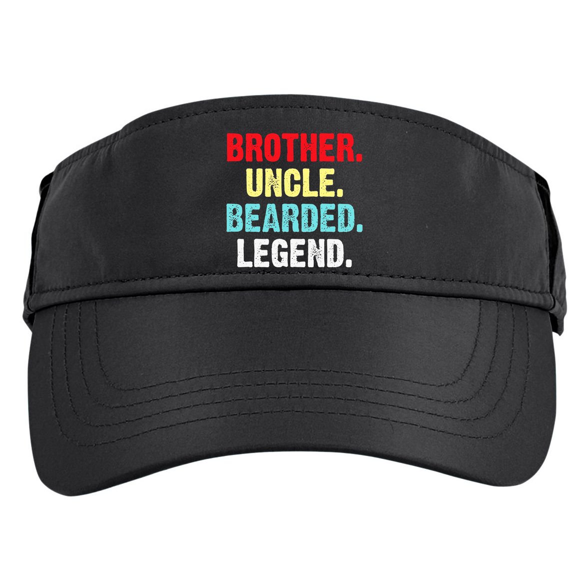 Men Bearded Brother Uncle Beard Legend Adult Drive Performance Visor