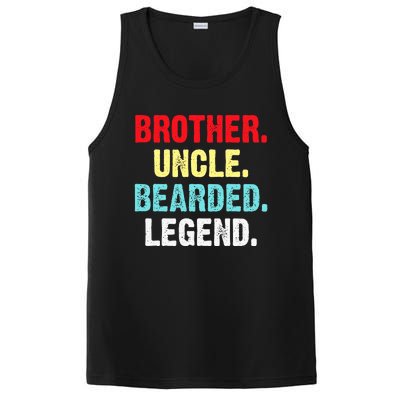 Men Bearded Brother Uncle Beard Legend PosiCharge Competitor Tank