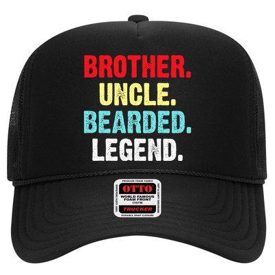 Men Bearded Brother Uncle Beard Legend Trucker Hat