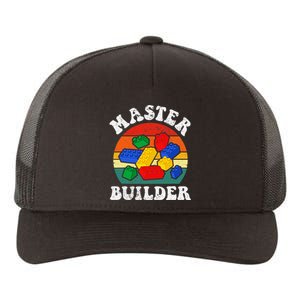 Master Builder Building Blocks Brick Toy Master Builder Yupoong Adult 5-Panel Trucker Hat