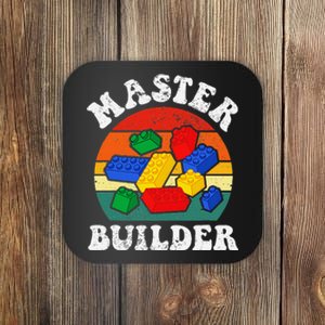 Master Builder Building Blocks Brick Toy Master Builder Coaster