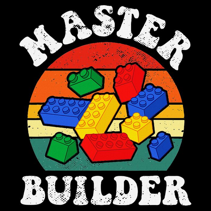 Master Builder Building Blocks Brick Toy Master Builder 16 in Basic Backpack