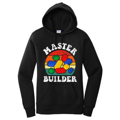 Master Builder Building Blocks Brick Toy Master Builder Women's Pullover Hoodie