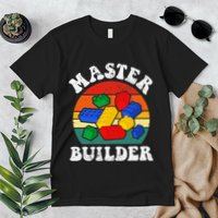 Master Builder Building Blocks Brick Toy Master Builder Premium T-Shirt