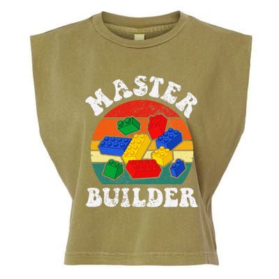 Master Builder Building Blocks Brick Toy Master Builder Garment-Dyed Women's Muscle Tee