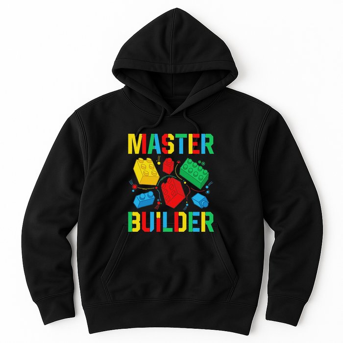 Master Builder Building Blocks Brick Toy Master Builder Hoodie