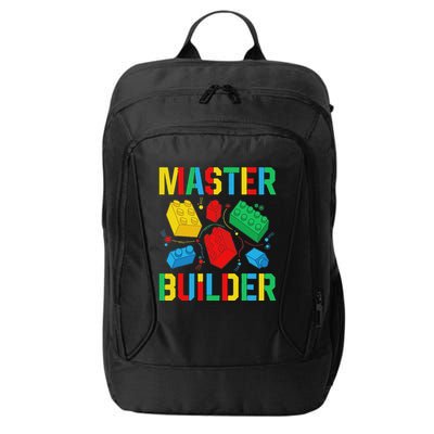 Master Builder Building Blocks Brick Toy Master Builder City Backpack