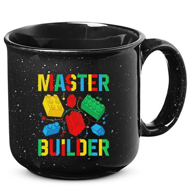 Master Builder Building Blocks Brick Toy Master Builder 15oz Campfire Ceramic Mug