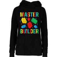 Master Builder Building Blocks Brick Toy Master Builder Womens Funnel Neck Pullover Hood