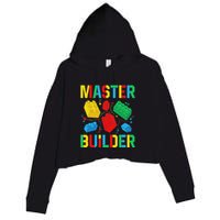 Master Builder Building Blocks Brick Toy Master Builder Crop Fleece Hoodie