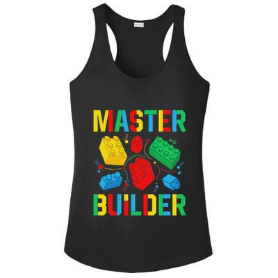 Master Builder Building Blocks Brick Toy Master Builder Ladies PosiCharge Competitor Racerback Tank