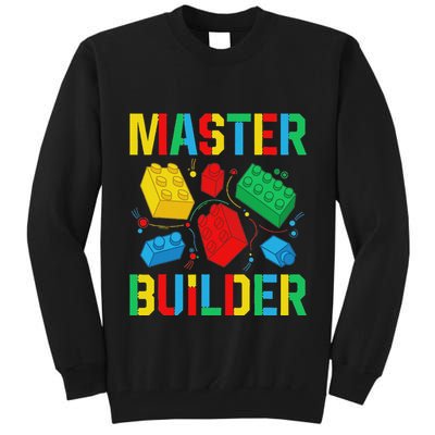 Master Builder Building Blocks Brick Toy Master Builder Tall Sweatshirt