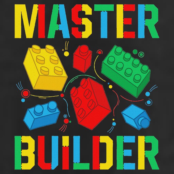 Master Builder Building Blocks Brick Toy Master Builder 25L Jumbo Tote