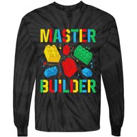 Master Builder Building Blocks Brick Toy Master Builder Tie-Dye Long Sleeve Shirt