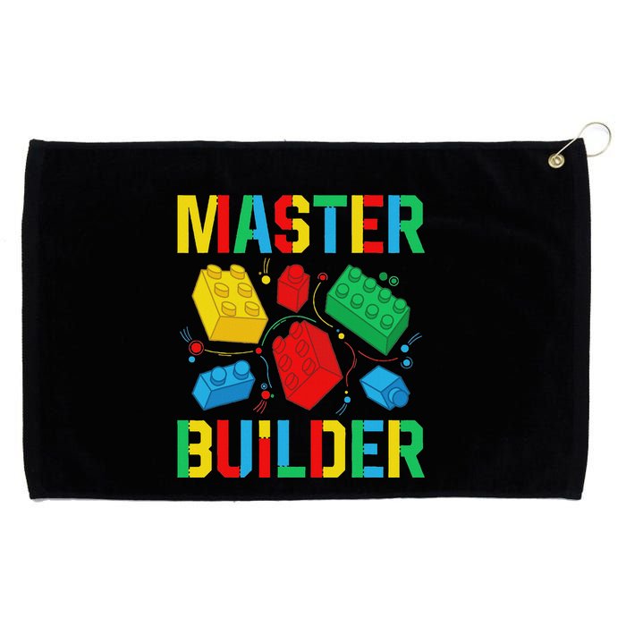 Master Builder Building Blocks Brick Toy Master Builder Grommeted Golf Towel