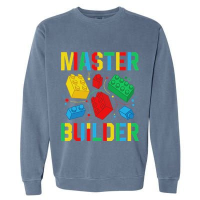 Master Builder Building Blocks Brick Toy Master Builder Garment-Dyed Sweatshirt