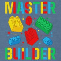 Master Builder Building Blocks Brick Toy Master Builder Garment-Dyed Sweatshirt