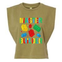 Master Builder Building Blocks Brick Toy Master Builder Garment-Dyed Women's Muscle Tee