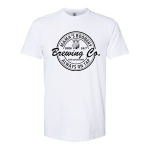 MamaS Boobery Brewing Co Always On Tap Mom Life Softstyle CVC T-Shirt