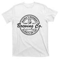 MamaS Boobery Brewing Co Always On Tap Mom Life T-Shirt