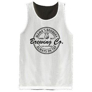 MamaS Boobery Brewing Co Always On Tap Mom Life Mesh Reversible Basketball Jersey Tank