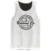 MamaS Boobery Brewing Co Always On Tap Mom Life Mesh Reversible Basketball Jersey Tank