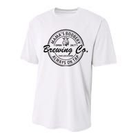 MamaS Boobery Brewing Co Always On Tap Mom Life Performance Sprint T-Shirt