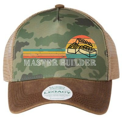 Master Builder Block Building Birthday Gift Legacy Tie Dye Trucker Hat