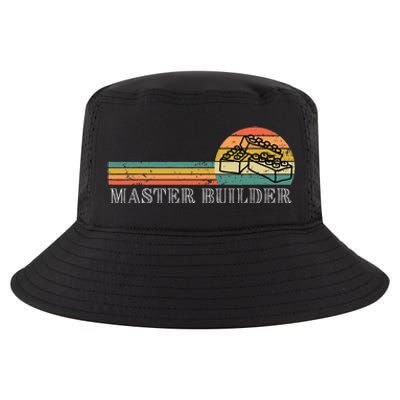 Master Builder Block Building Birthday Gift Cool Comfort Performance Bucket Hat