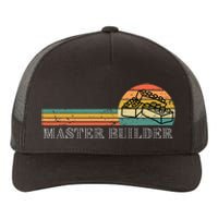 Master Builder Block Building Birthday Gift Yupoong Adult 5-Panel Trucker Hat