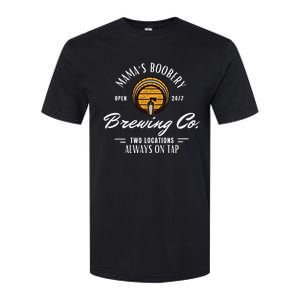 Mama's Boobery Breastfeeding Brewery New Mom Brewing Co Softstyle CVC T-Shirt