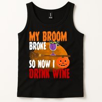 My Broom Broke So Now I Drink Wine Tank Top
