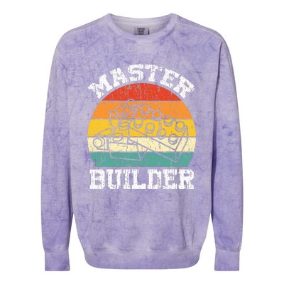 Master Builder Building Blocks Master Builder Colorblast Crewneck Sweatshirt