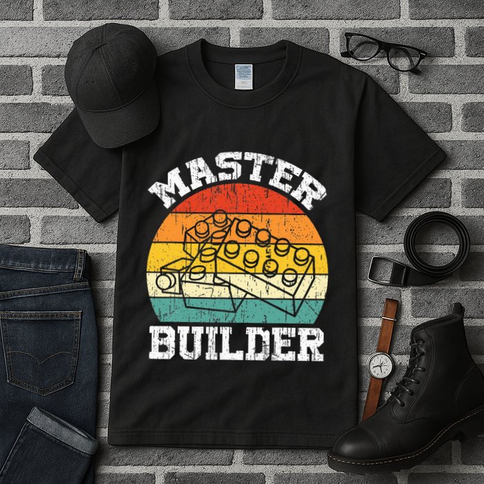 Master Builder Building Blocks Master Builder Tall T-Shirt