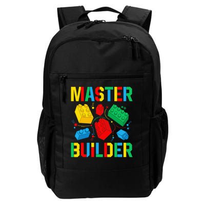 Master Builder  Building Blocks Brick Toy Master Builder Daily Commute Backpack
