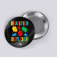 Master Builder  Building Blocks Brick Toy Master Builder Button