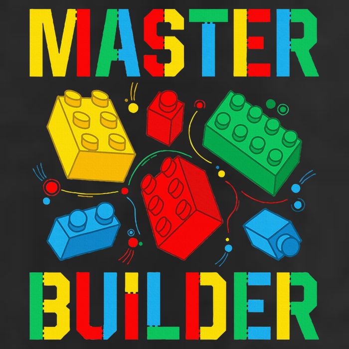 Master Builder  Building Blocks Brick Toy Master Builder Trucker Hat
