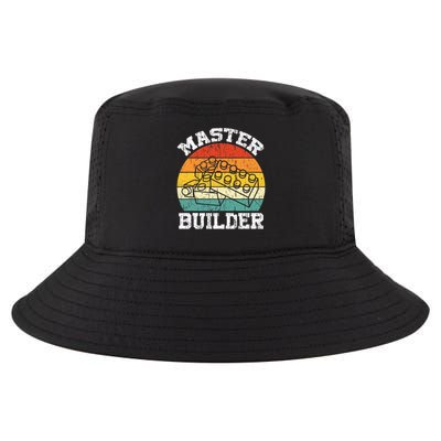Master Builder   Building Blocks Master Builder Cool Comfort Performance Bucket Hat