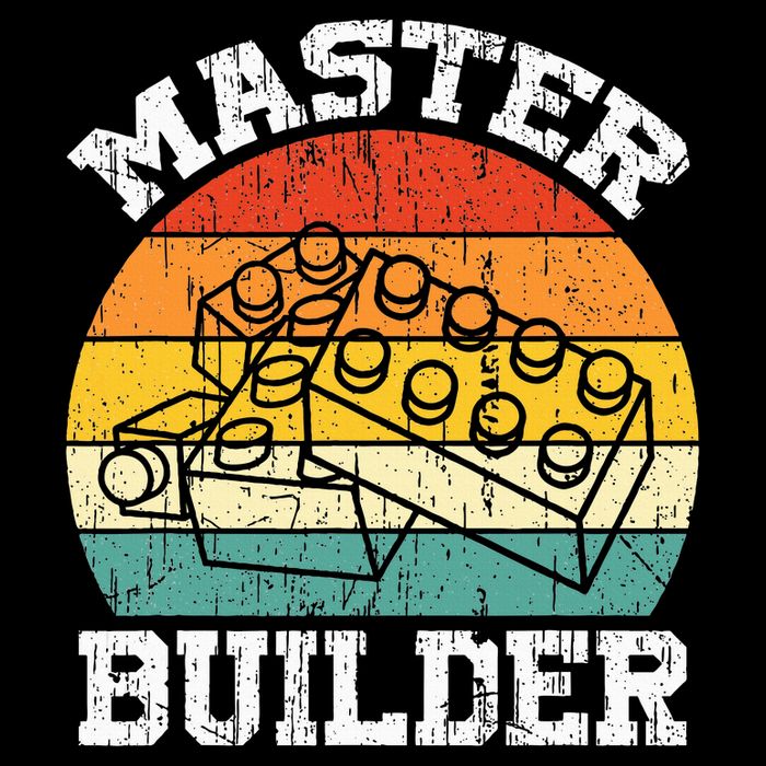 Master Builder   Building Blocks Master Builder Drawstring Bag