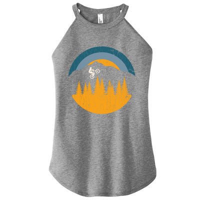 Mountain Bike Biking Gift For Her Gift Women’s Perfect Tri Rocker Tank