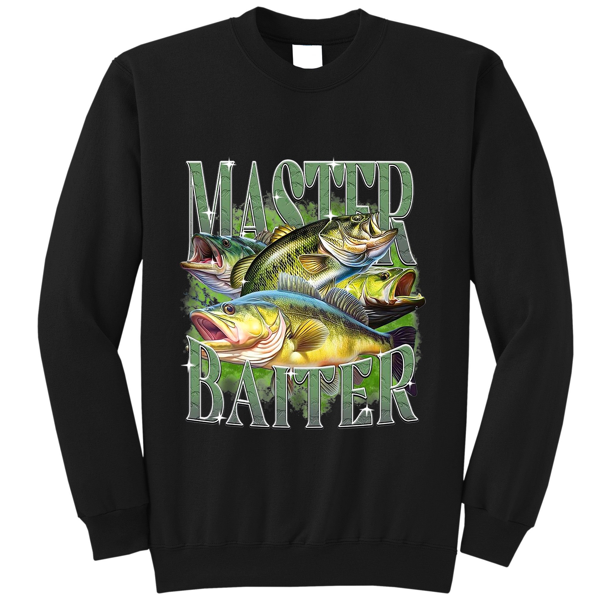 Master Baiter Bass Fishing Sweatshirt