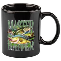 Master Baiter Bass Fishing 11oz C Handle Ceramic Mug