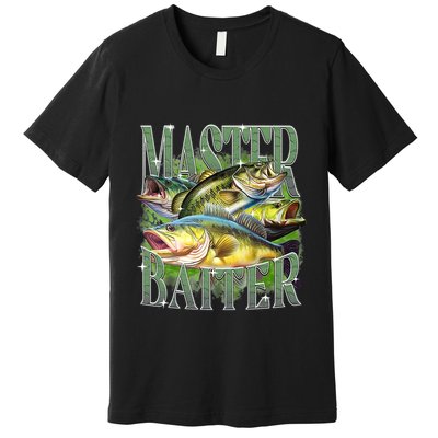 Master Baiter Bass Fishing Premium T-Shirt