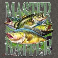 Master Baiter Bass Fishing Cotton Canvas Backpack