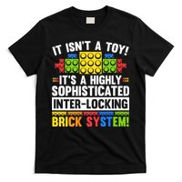 Master Builder Bricks Blocks Play Toys T-Shirt