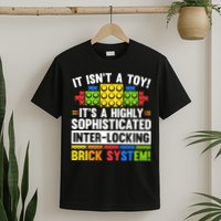 Master Builder Bricks Blocks Play Toys T-Shirt