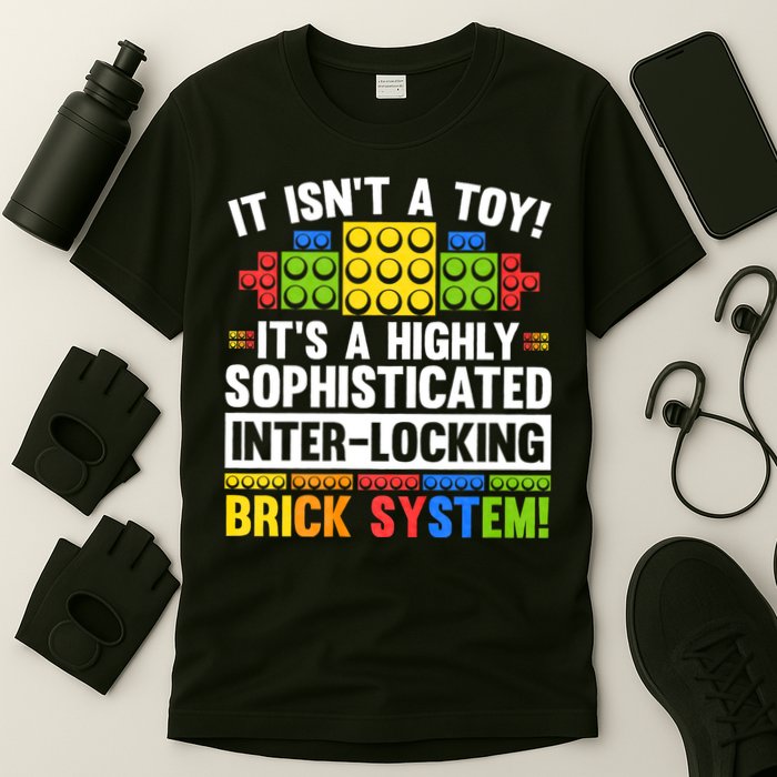 Master Builder Bricks Blocks Play Toys T-Shirt