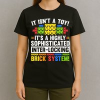 Master Builder Bricks Blocks Play Toys T-Shirt