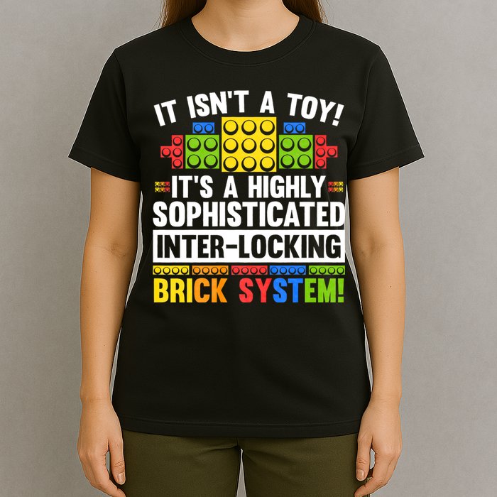 Master Builder Bricks Blocks Play Toys T-Shirt